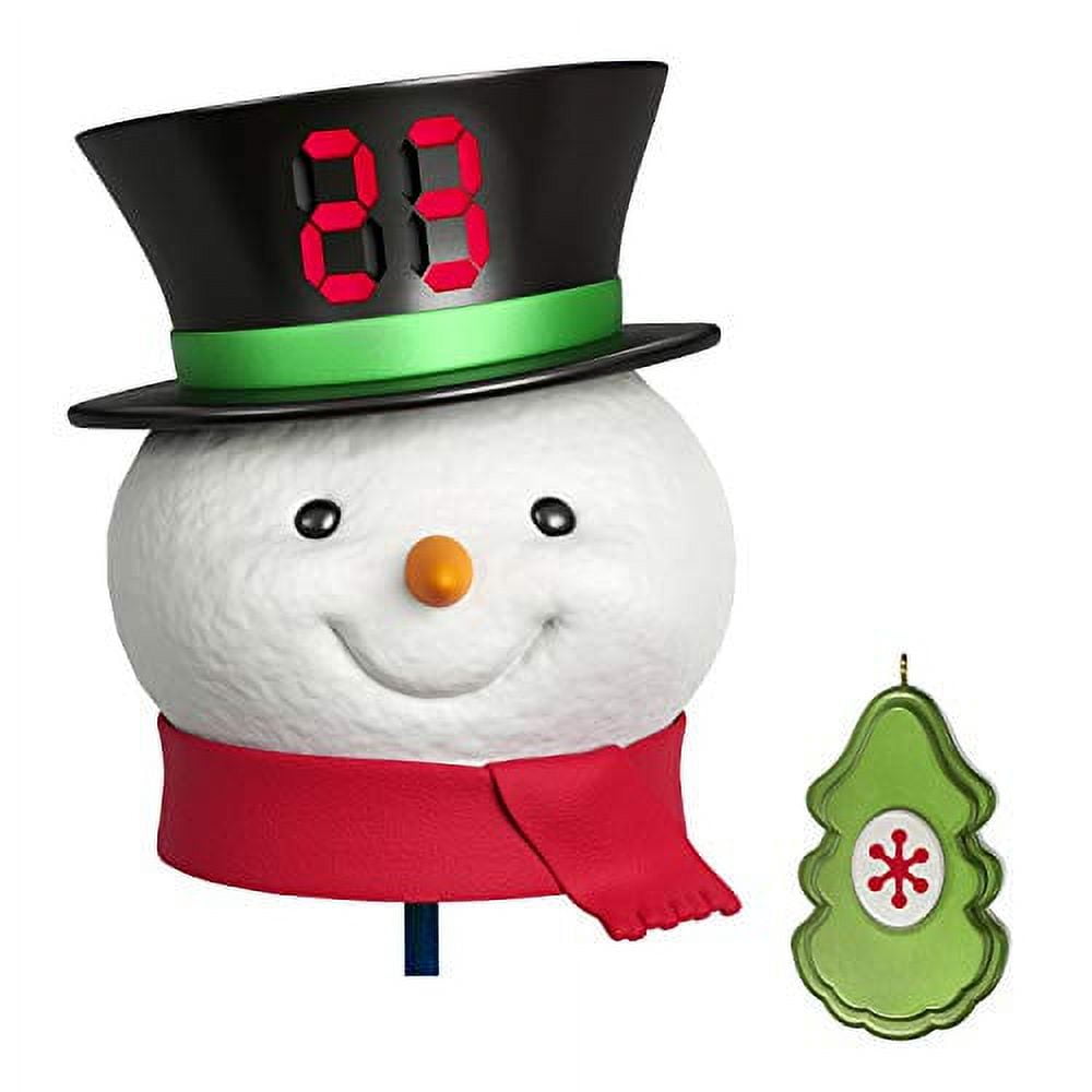 Countdown to Christmas Snowman Tree Topper, 2020 Hallmark Keepsake