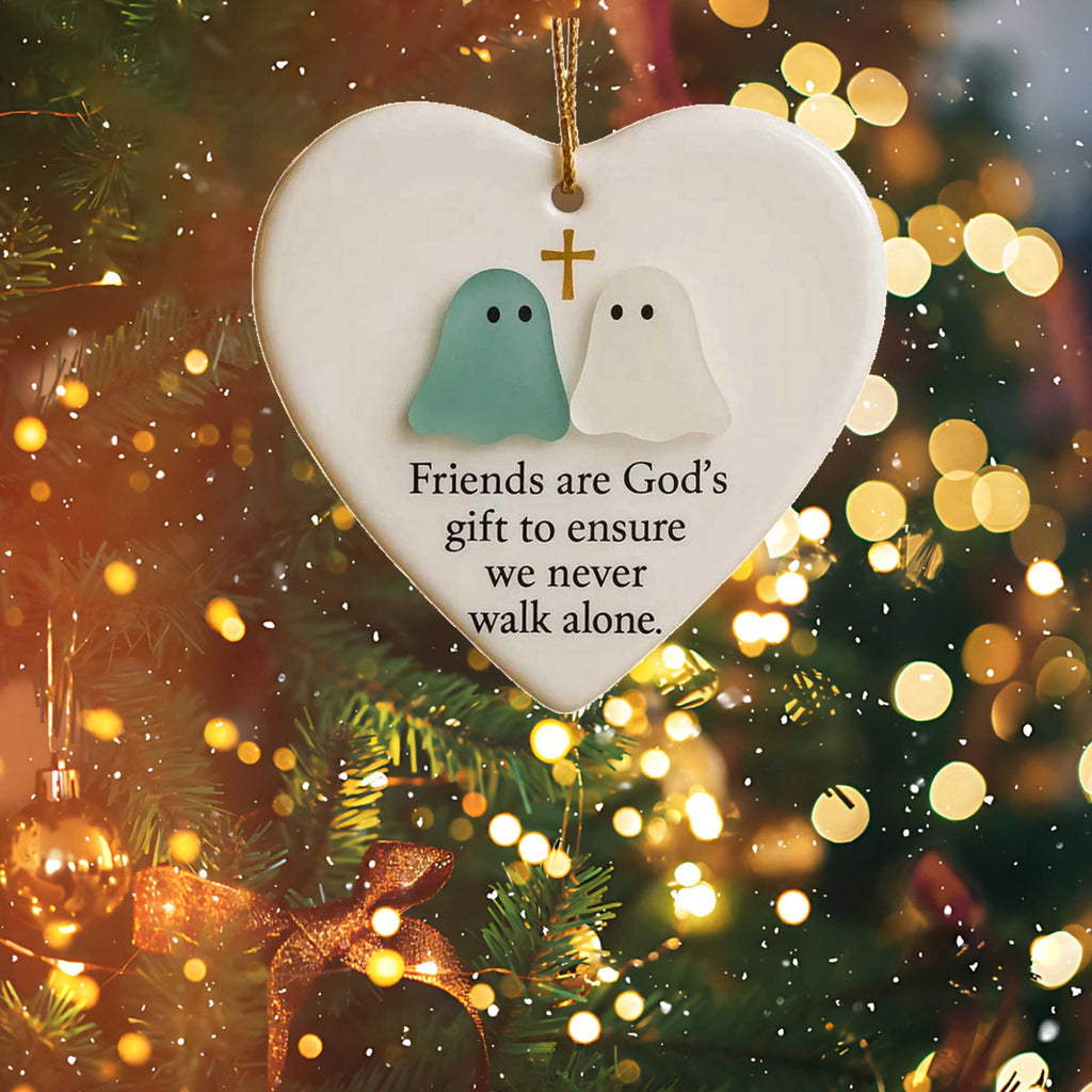 DAMAI Sea Glass Nativity Christmas Ornament,Hanging Sea Glass Nativity Christmas Tree Decoration,Coastal Inspired Sea Glass Nativity Ornament,Handmade Nativity Scene, with Shells and Starfish