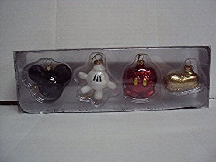 Disney Mickey Mouse Ornament Set of 4
