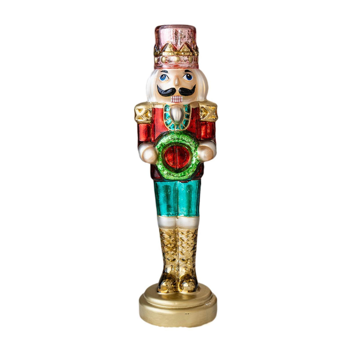 FVDPWYE Christmas Nutcracker Figurine Nutcracker Figures Desk Shelf Collectible Creative Large