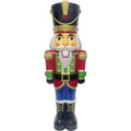 Fraser Hill Farm 40 in Nutcracker Soldier Christmas Blow Mold, FFBM-1NUT-MLT