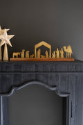 Faithworks W5576 Brass Mantel Nativity