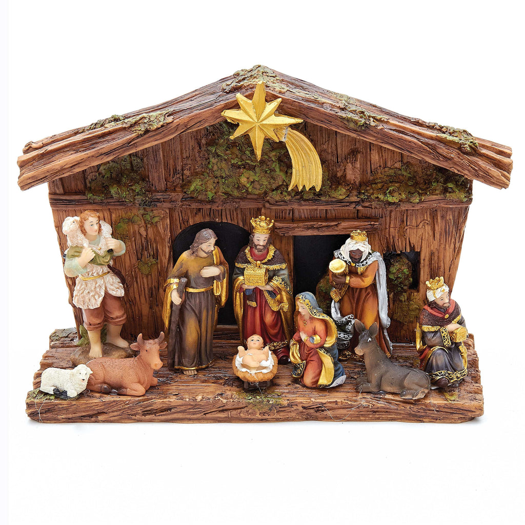Kurt Adler 11-Piece Nativity Scenes