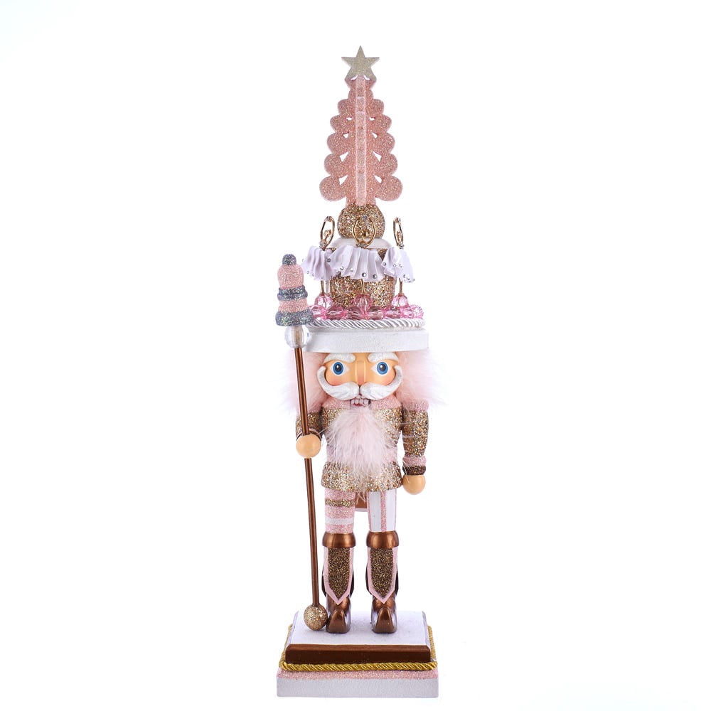 KSA 20" Pink and Gold Ballet Christmas Nutcracker