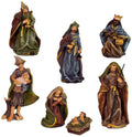 Kurt Adler 3.5-Inch Resin Nativity, 7-Piece Set
