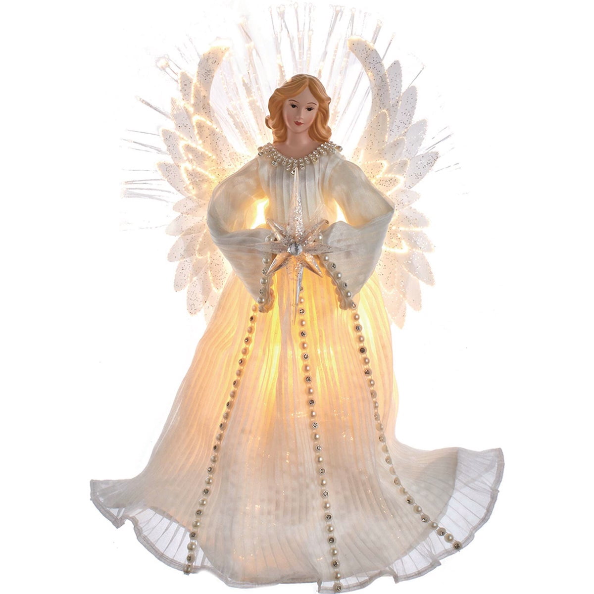 Kurt Adler Angel Tree Topper - Pack of 12