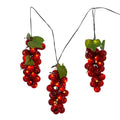 Kurt S. Adler Kurt Adler 75 LED Large Purple Grape Novelty Light Set, Multi, 9 Ft