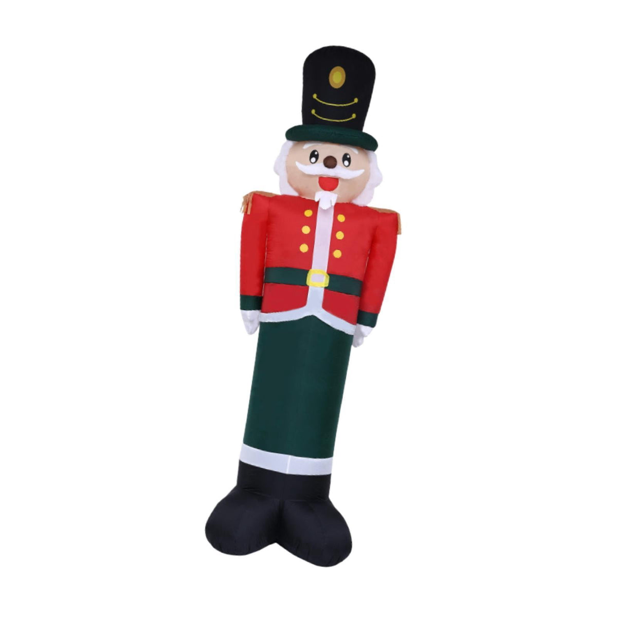 Lazsy 12ft Christmas Inflatable Nutcracker Soldier Christmas Nutcracker for Indoor