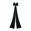 LeeQinersw Large Christmas Bow Christmas Tree Topper Bow Front Door Party Farmhouse Holiday Green