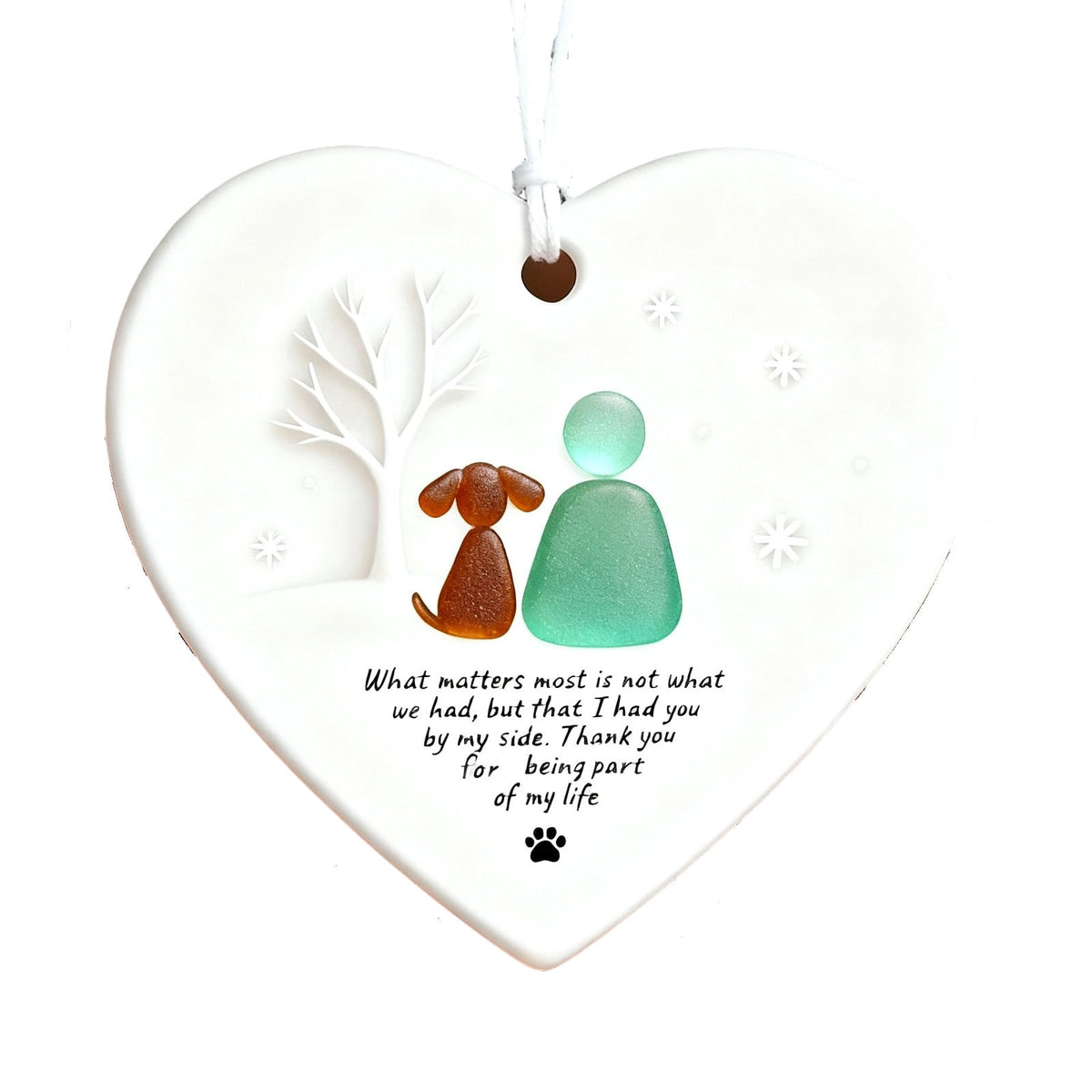 Lunxisen 1 Pcs Sea Glass Nativity: Jesus’ Birth Christmas Ornament,Coastal Inspired Sea Glass Nativity Ornament,Handmade Nativity Scene, with Shells and Starfish
