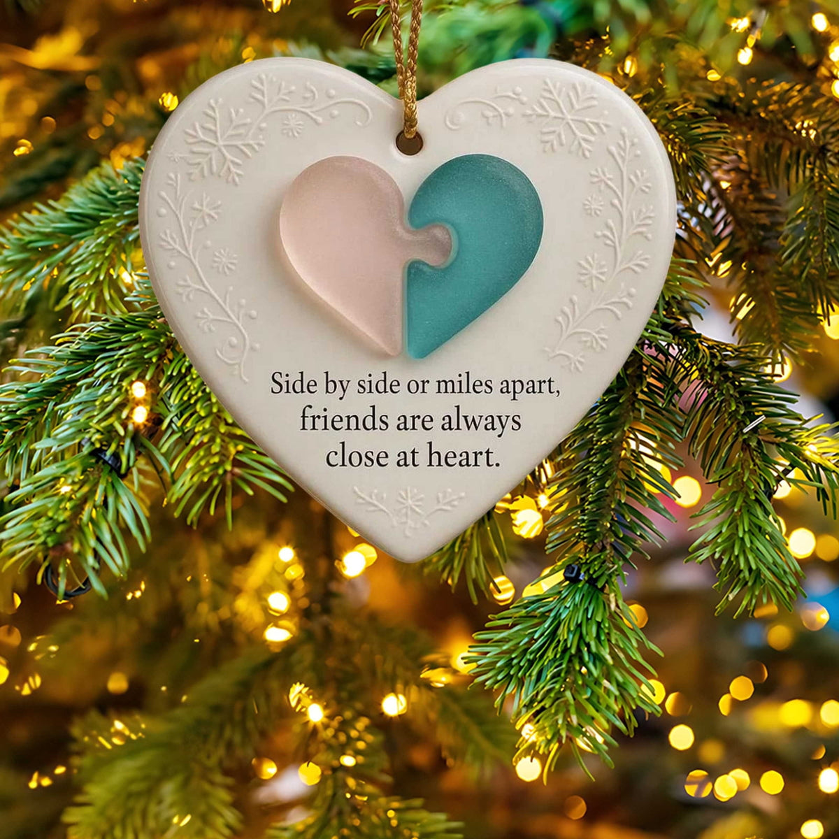 Lunxisen 1 Pcs Sea Glass Nativity: Jesus’ Birth Christmas Ornament,Coastal Inspired Sea Glass Nativity Ornament,Handmade Nativity Scene, with Shells and Starfish