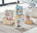 Mr. Christmas Set of 4 Musical Nostalgic Book Ornaments in Pastel