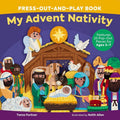 My Advent Nativity Press-Out-And-Play Book: Features 25 Pop-Out Pieces for Ages 3-7, (Board Book)