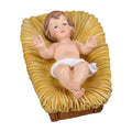 EWSFHUI Nativity Scene Ornament of Baby Jesus, Baby Jesus Christ in Manger Resin Figurines, Nativity Scene for Christmas Indoor -A