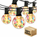 PHOPOLLO Outdoor String Lights 50ft G40, 20+1 LED Bulbs E12 Shatterproof, Waterproof Hanging Globe Lights for Patio, Garden, Christmas