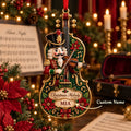 Personalized Christmas Ornament Nutcracker Violinist for Music Lovers
