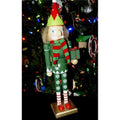 Queens of Christmas WL-ELF-TOY-NTCRCKR Elf Nutcracker Toy