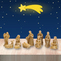 RKZDSR Religious Nativity Set - 10PCS Resin Ornaments for Home Decoration, Jesus Manger Scene
