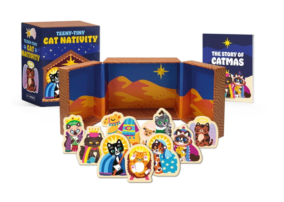 Rp Minis Teeny-Tiny Cat Nativity, (Paperback)