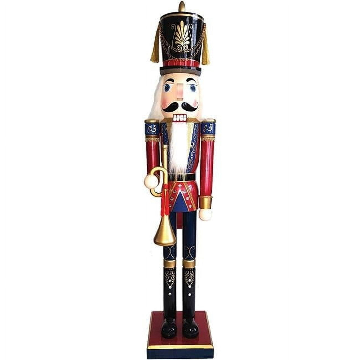 Santas Workshop 70910 60 in. Royal Bugler Nutcracker