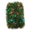Indoor/Outdoor Soft Pine Pre-Lit Color-Changing LED Artificial Christmas Garland, Green, 25', by Holiday Time