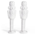 Step2 4 Foot Paintable Nutcracker Prince Jr Indoor Outdoor Holiday Christmas Decor, 2 Pack