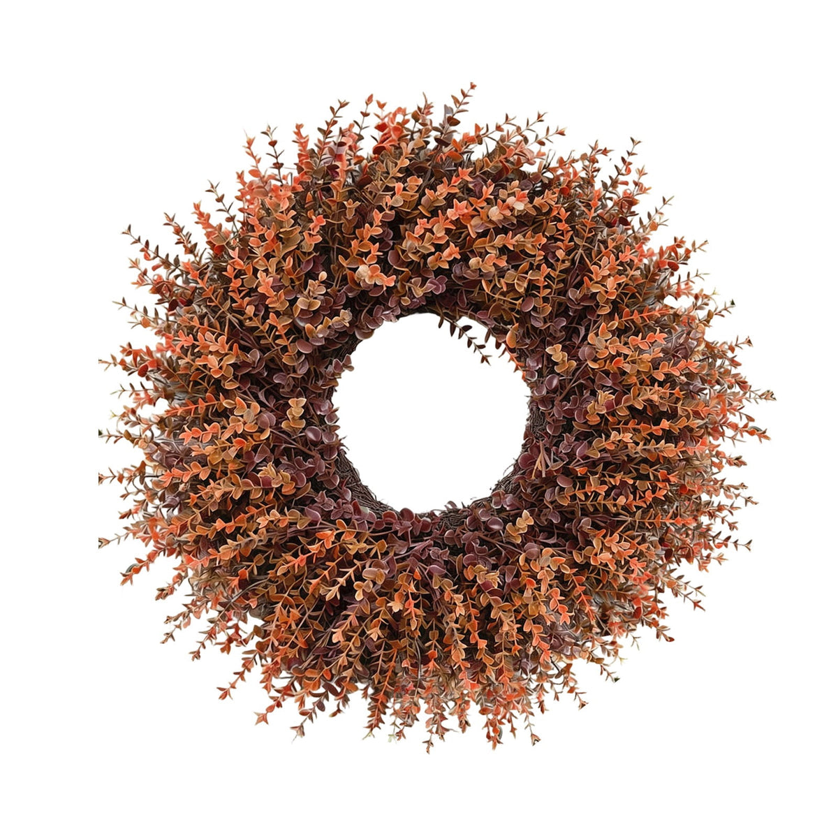 Wreath 28 Inch Artificial Faux Leaf Thanksgiving Wreath for Front Door Home Seasonal Decor