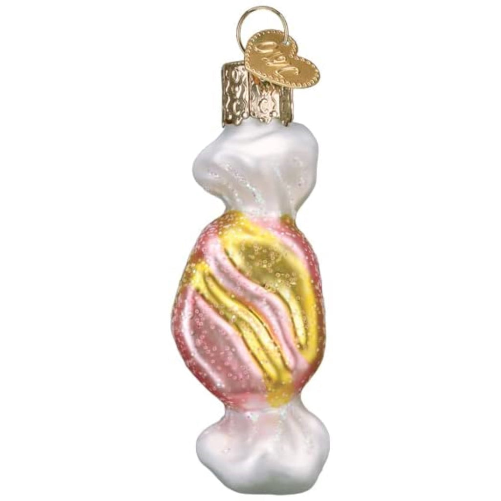 Old World Christmas Salt Water Taffy Set (3PC) Glass Blown Ornaments for Christmas Tree