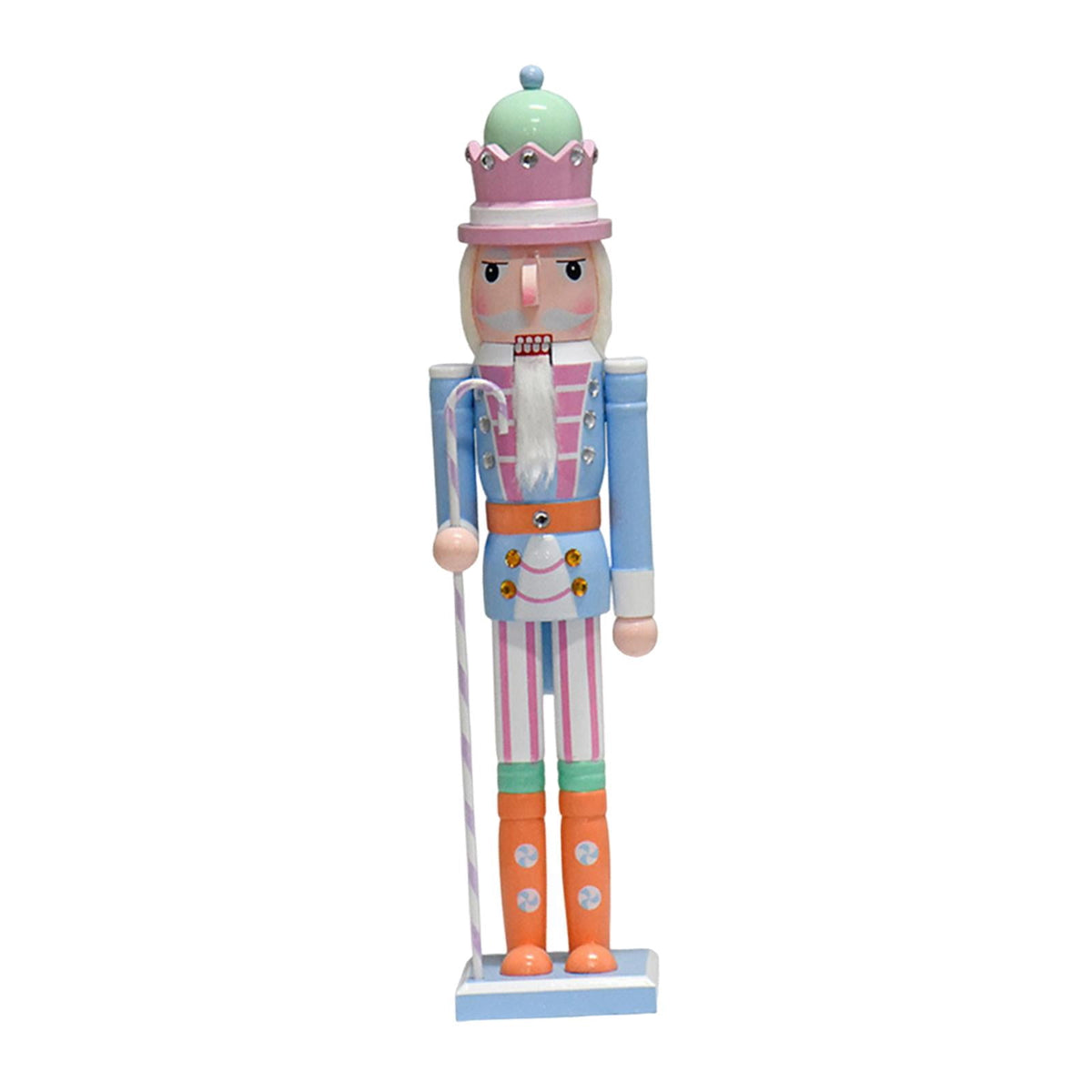 balikha Nutcracker Figurine, Wooden Decorative Object, Table Ornament, Christmas Figurine, Gift for Collectors, Living Room, Office, Bedroom, Christmas Atmosp Style A