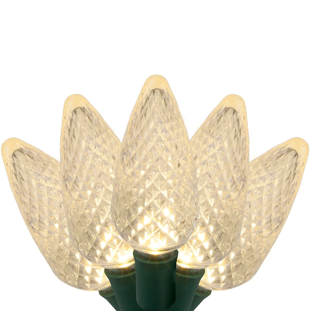 Wintergreen Lighting White LED String Lights Holiday Lightings, 17' (25 Count)