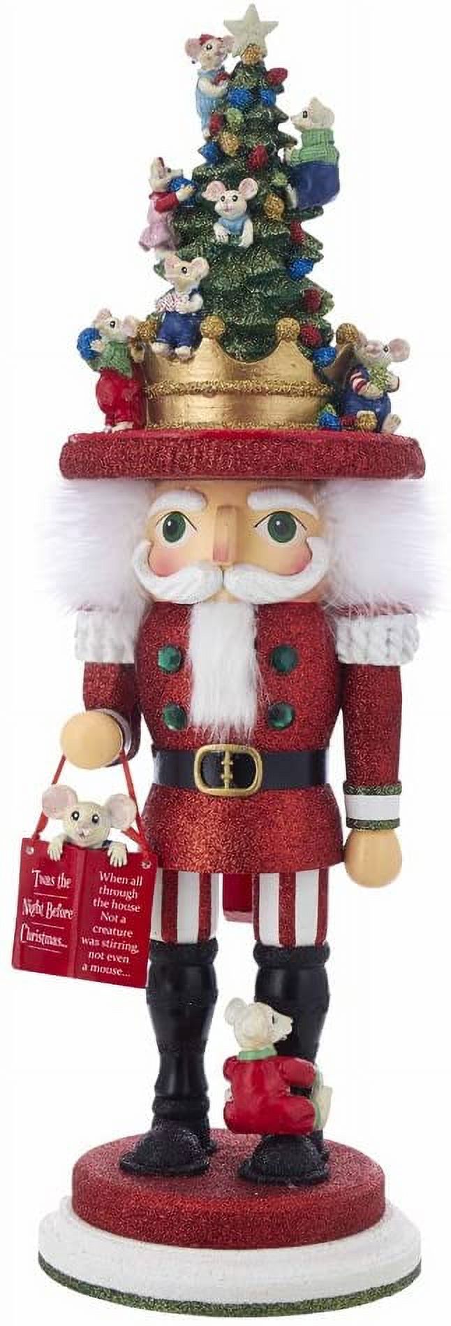 Kurt Adler 18-Inch Hollywood™ Night Before Christmas Mice Nutcracker