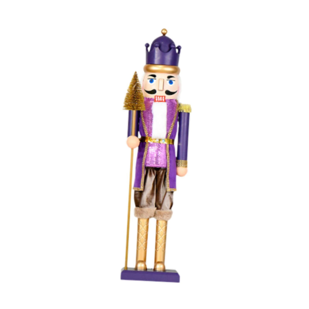 LeeQinersw Christmas Nutcracker Soldier Table Centerpiece Classroom Home Collectible Mantel 60cm