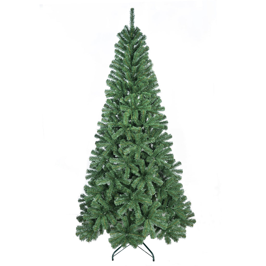 Makeatree 5ft Pre-lit Christmas Tree with 250 LED Lights, Aspen Fir, Layered & Sparse Design, Hinged Artificial Green Christmas Tree with PE&PVC Branch Tips, Fake Xmas Tree Indoor