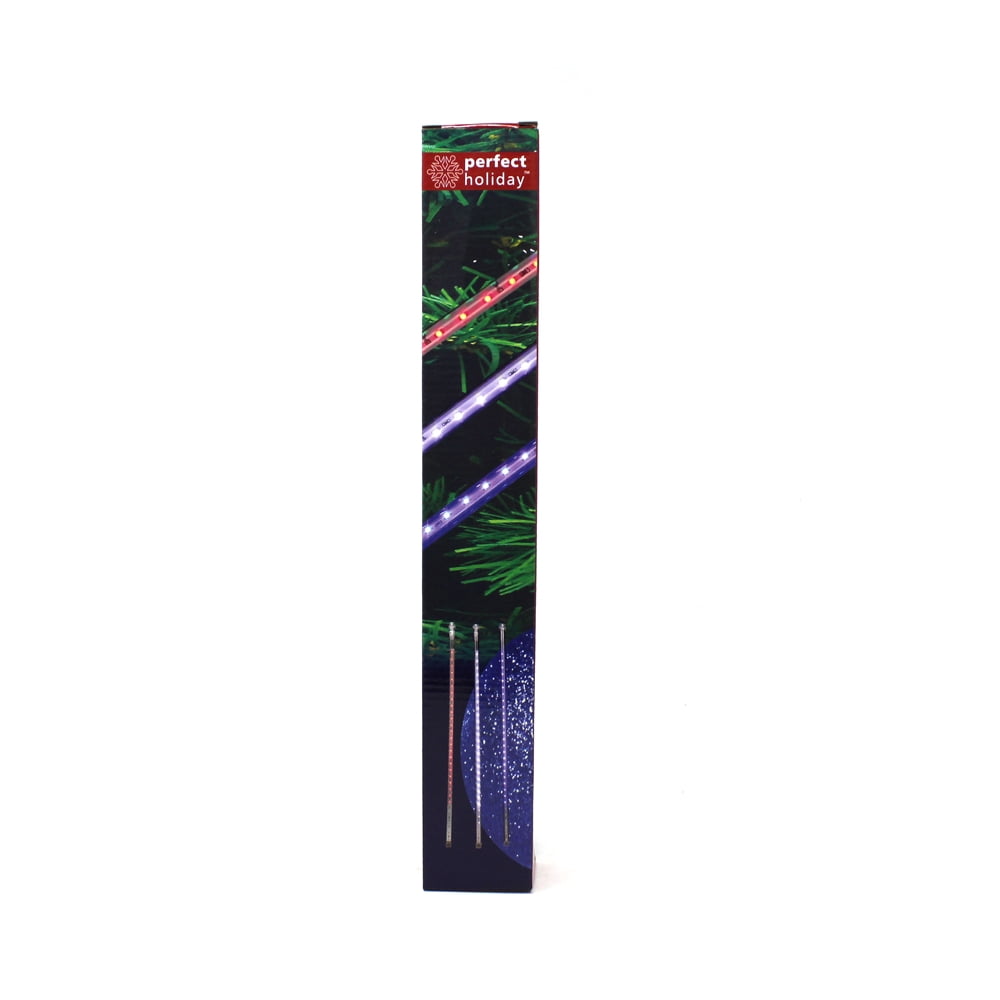 Perfect Holiday LED Meteor Shower Snowfall Lights 30cm - Multicolor