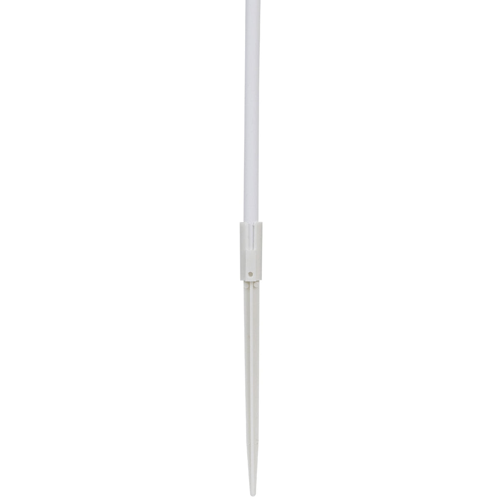Northlight Lighted Holographic Candy Cane Outdoor Christmas Pathway Markers - 25.5" - Set of 3