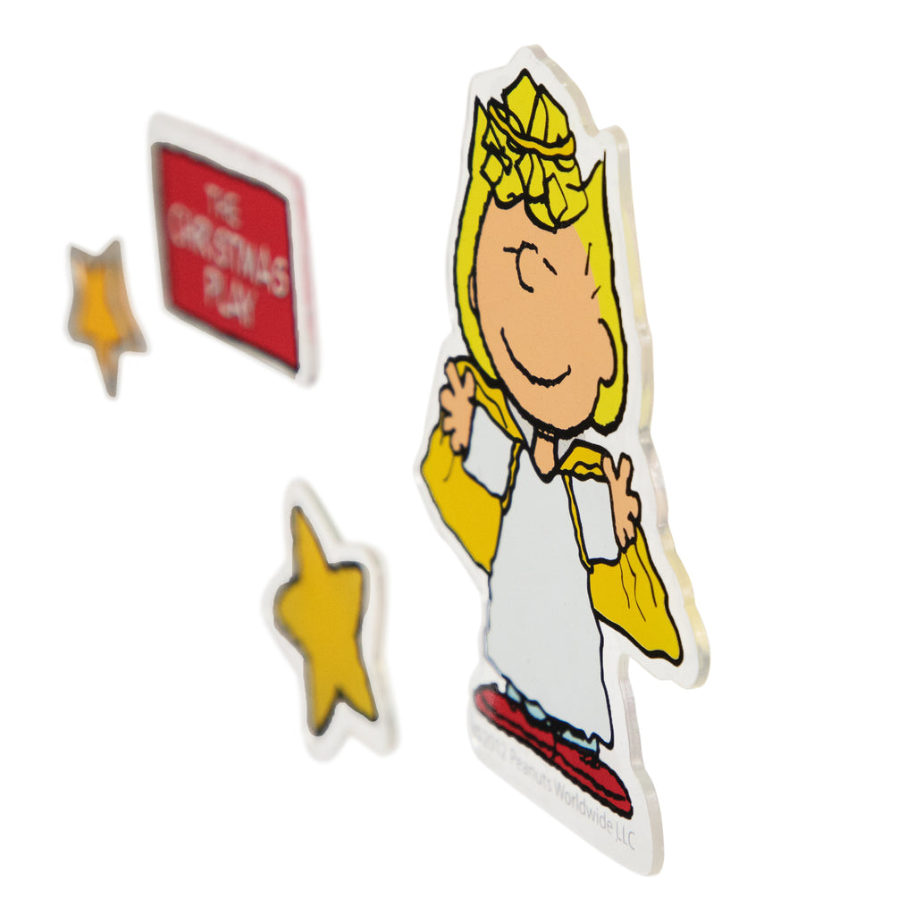 Northlight 8-Piece Peanuts Christmas Nativity Double Sided Window Cling Decorations