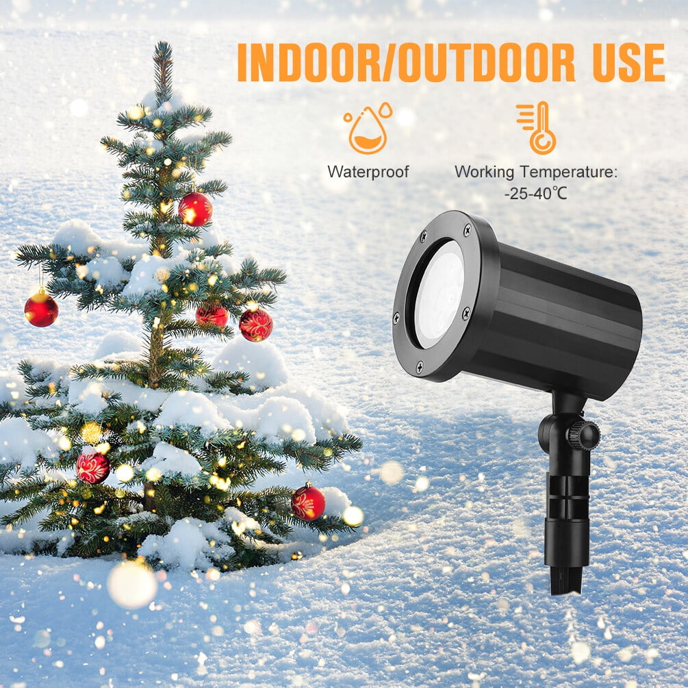Valentines Projector Light - 180° Rotation Snow Projector Lamp Indoor Outdoor Holiday Lights Waterproof LED Light for Wedding Home Party Garden Landscape Wall Decorations