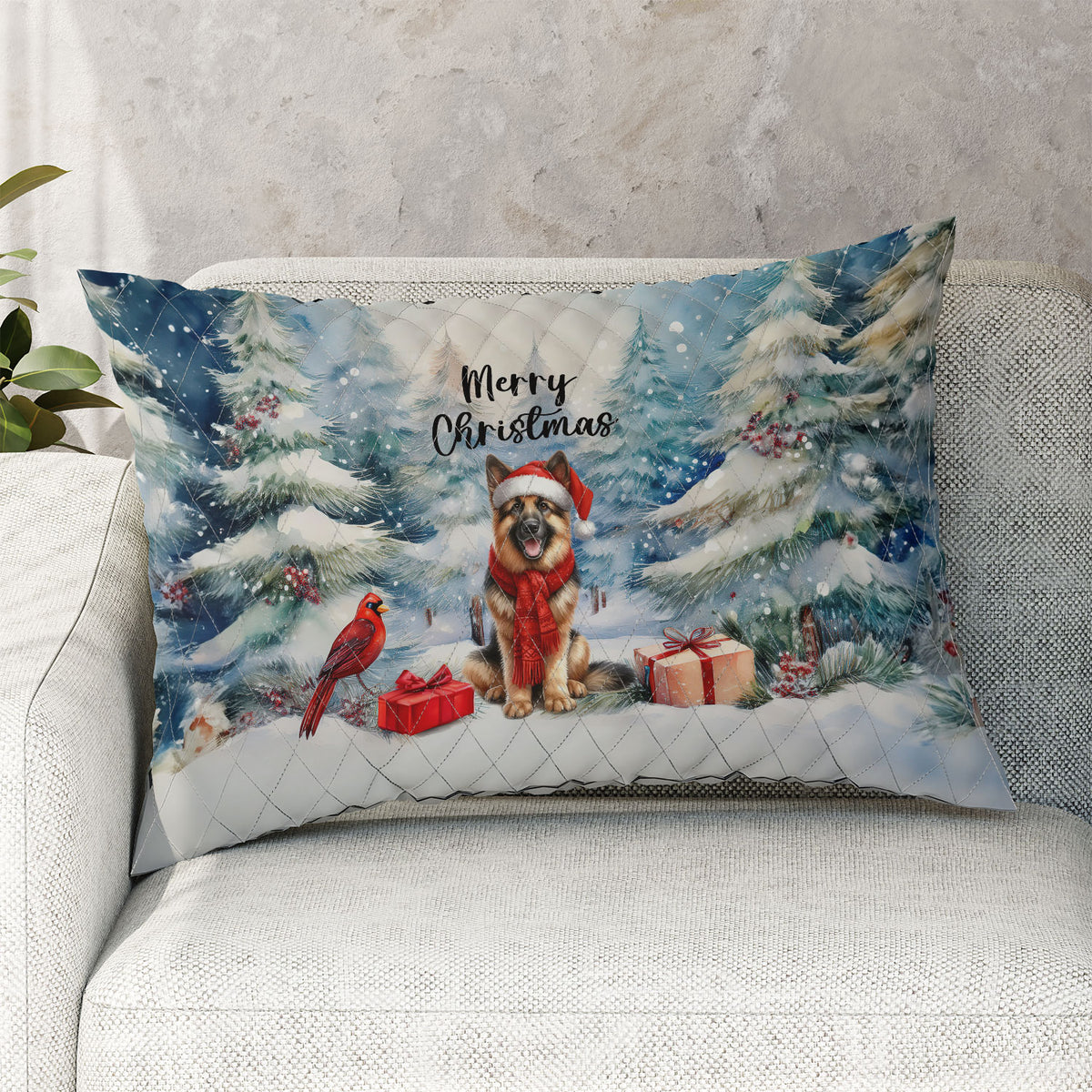 Merry Christmas French Bulldog Enjoys Woofmas Winter Xmas Holiday Quilt Bedding Set Dog Lover Gifts 1 Blanket Bed Cover 2 Pillowcases - 02022