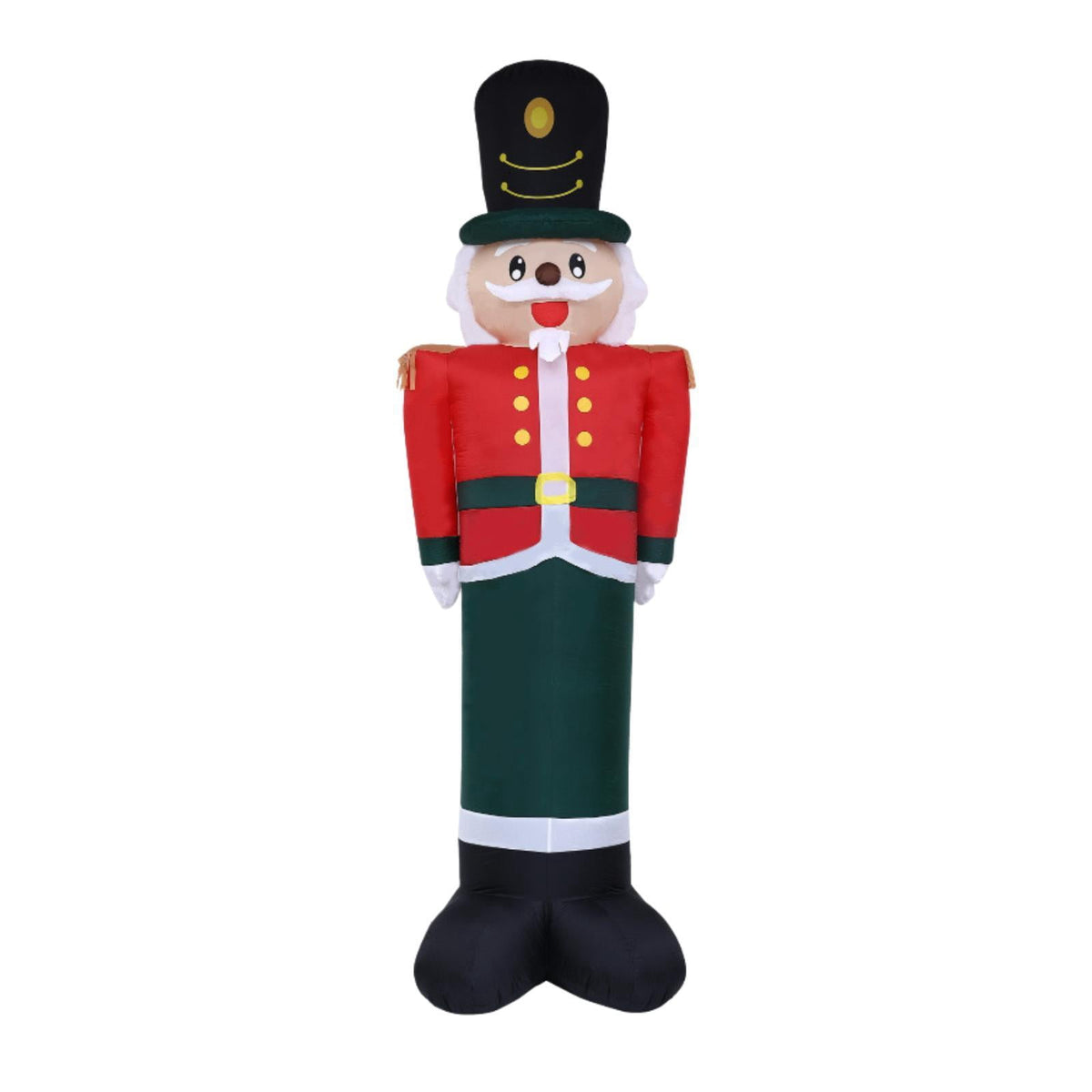 LeeQinersw 12ft Christmas Inflatable Nutcracker Soldier Christmas Nutcracker for Indoor
