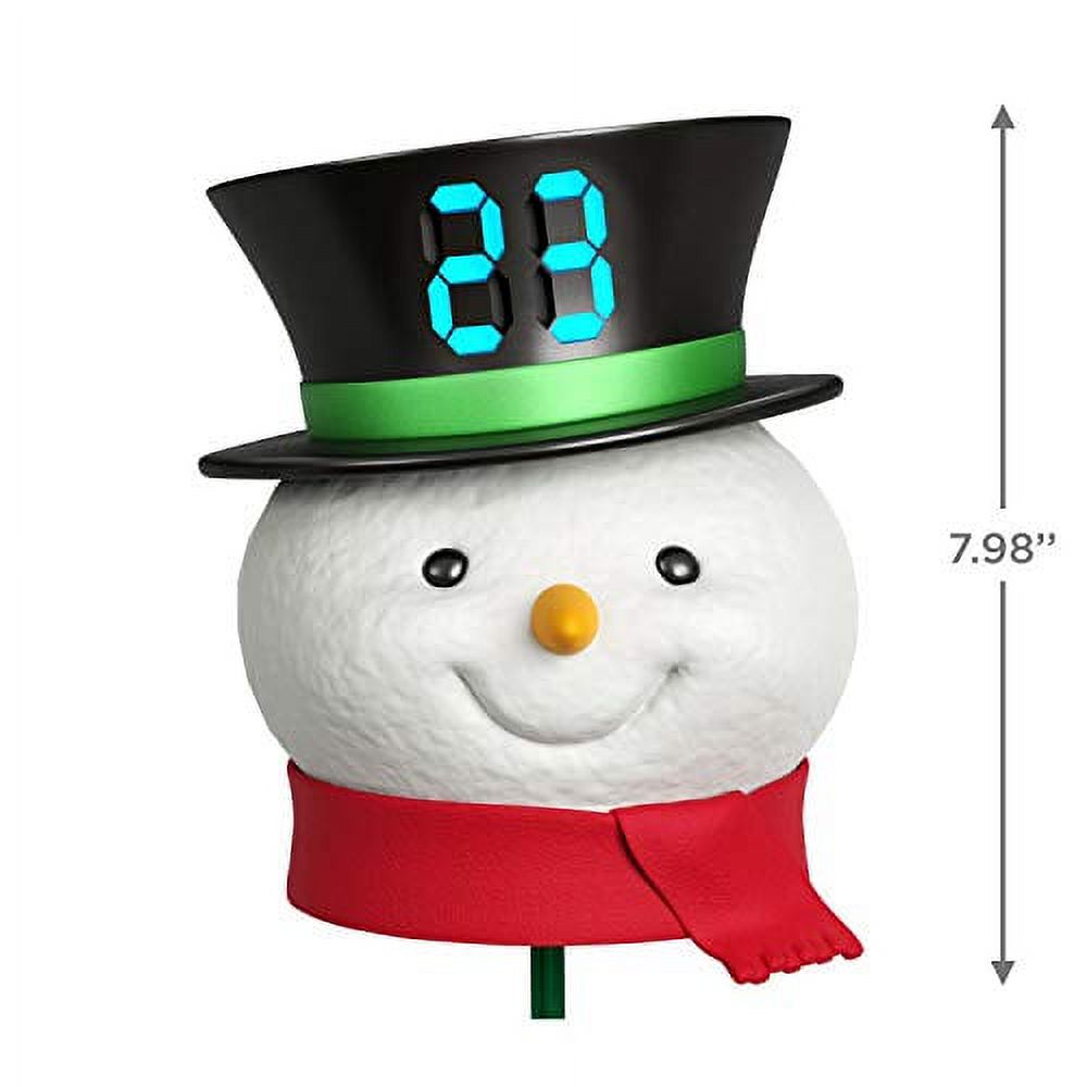 Countdown to Christmas Snowman Tree Topper, 2020 Hallmark Keepsake
