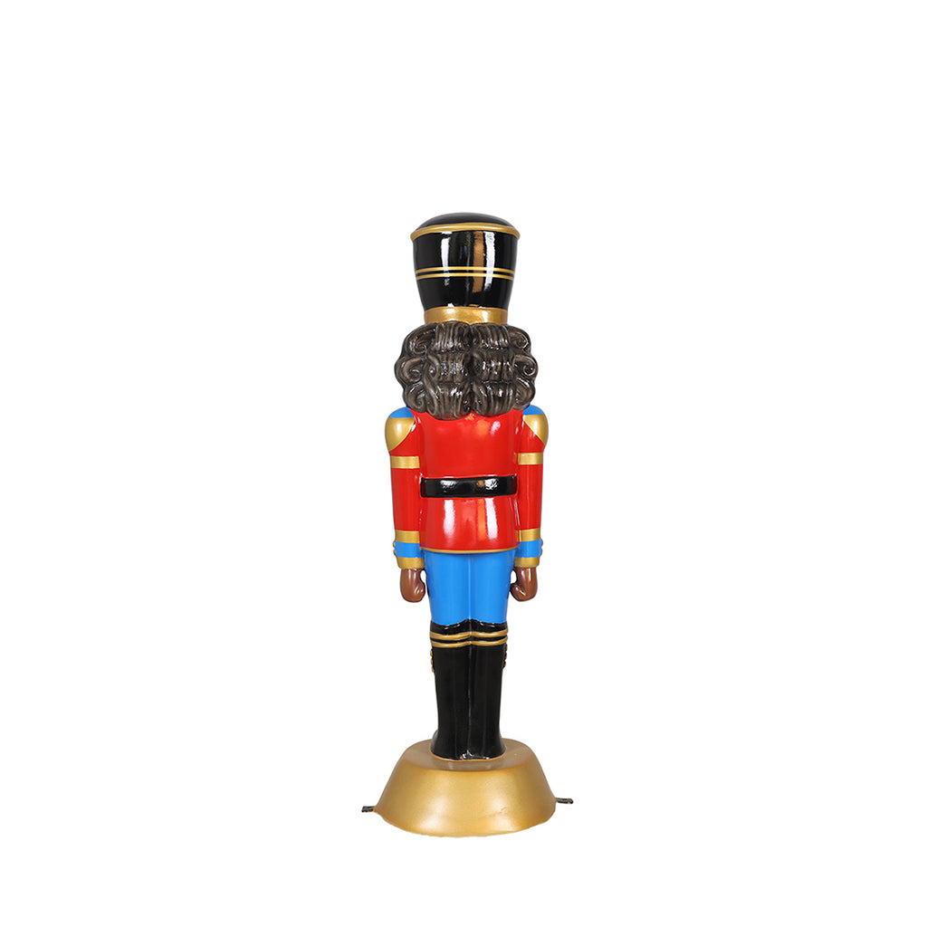 American Christmas Nutcracker 4Ft - Red/Blue