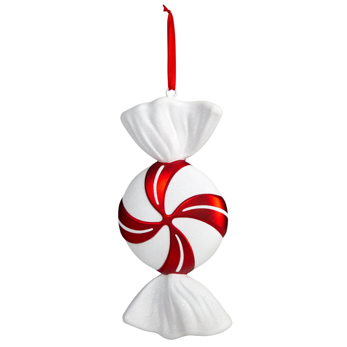 Nearly Natural 12" Holiday Assorted Polystyrene Christmas Jumbo Assorted Candy, Deluxe Shatterproof Ornament, 4 Count