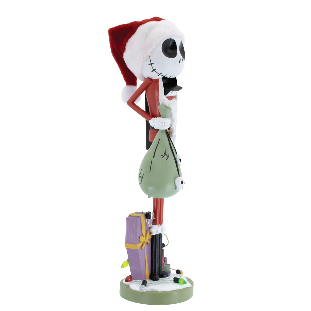 Enesco Disney Showcase Nightmare Before Christmas Jack Skellington Nutcracker Decorative Resin Figurine 8.5in H