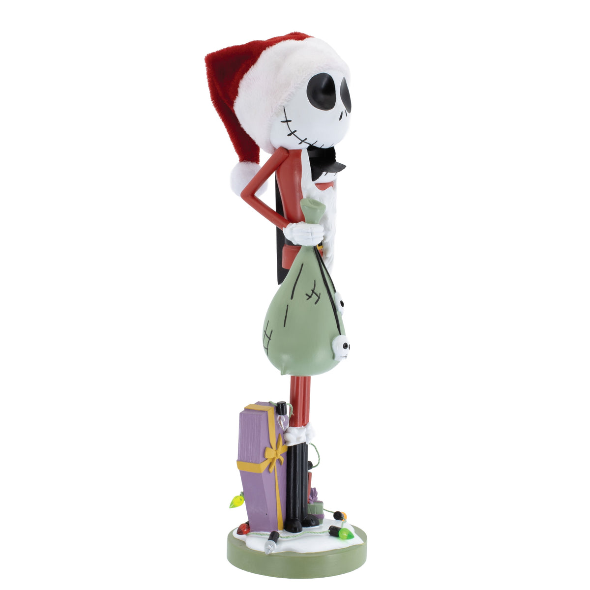 Enesco Disney Showcase Nightmare Before Christmas Jack Skellington Nutcracker Decorative Resin Figurine 8.5in H