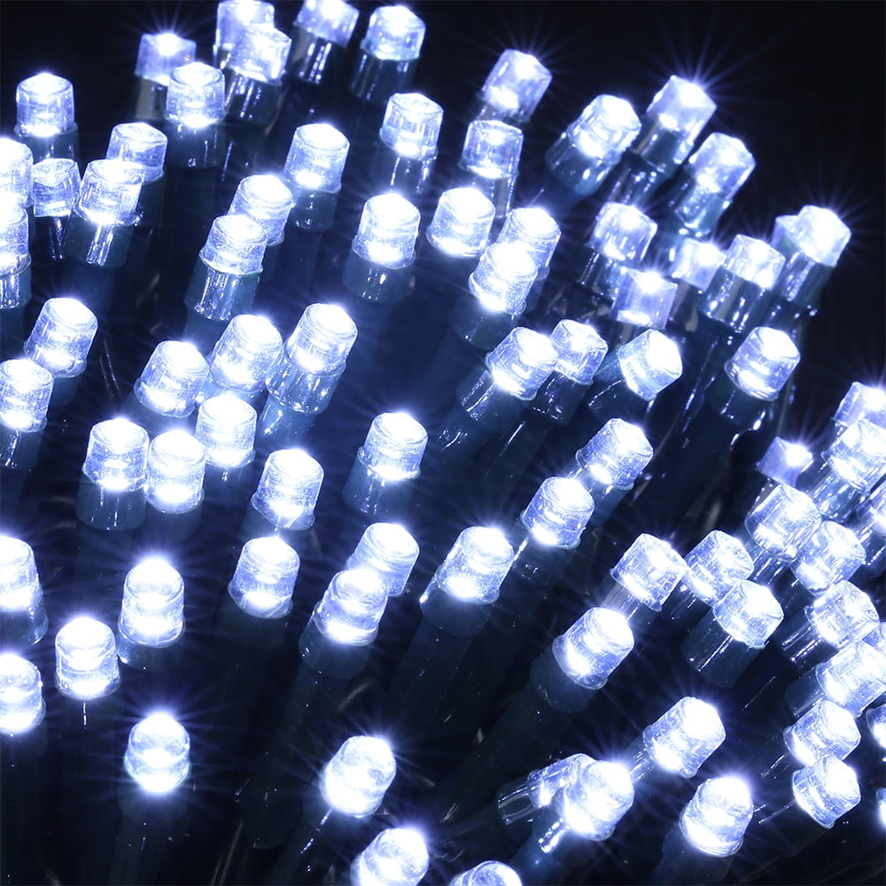 Christmas Lights Multicolor, Toodour 82ft 200 LED Christmas String Lights with 8 Modes, Timer, Connectable Plug in Christmas Outdoor Indoor Lights for Home, Garden, Party, Christmas Tree Decor