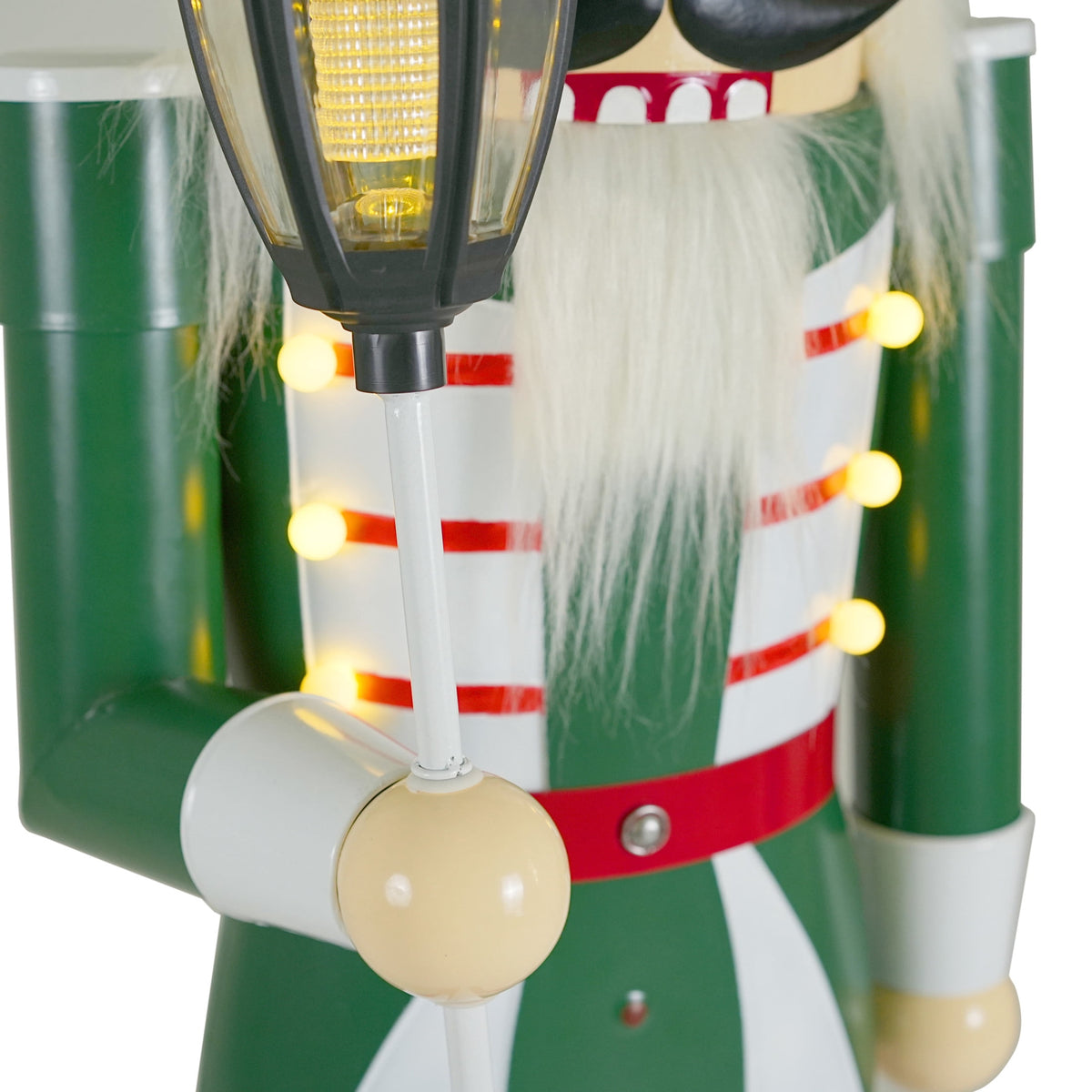 Christopher Knight Home 64" Iron King Nutcracker Soldier with Scepter, Ornament Christmas Decoration
