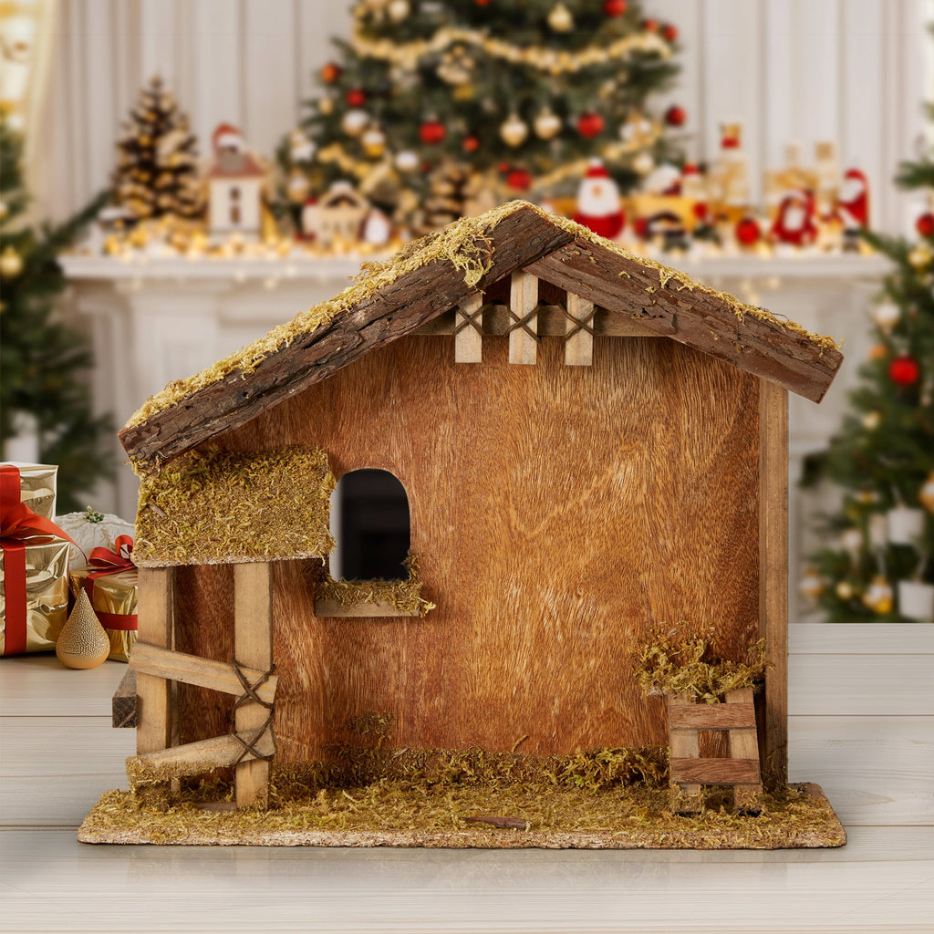 KUETH Indoor Nativity Set Christmas Nativity Scene Holiday Family Gift Religious Decorations 13 Pieces 7 inch