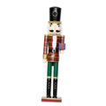balikha Nutcracker Ornament Wooden Nutcracker Christmas Figure Puppet Toy Classic Craft Decoration with Artistic Details Suitable for festive tabletop