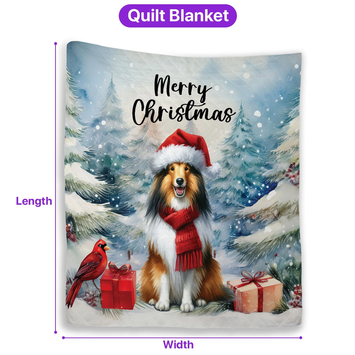 Merry Christmas French Bulldog Enjoys Woofmas Winter Xmas Holiday Quilt Bedding Set Dog Lover Gifts 1 Blanket Bed Cover 2 Pillowcases - 02022