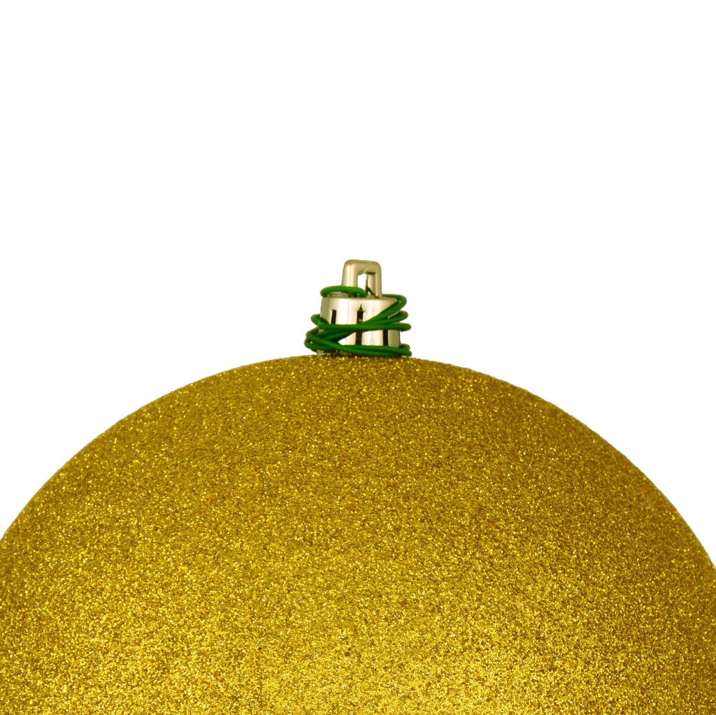 Vickerman 10" Sea Foam Candy Ball Ornament